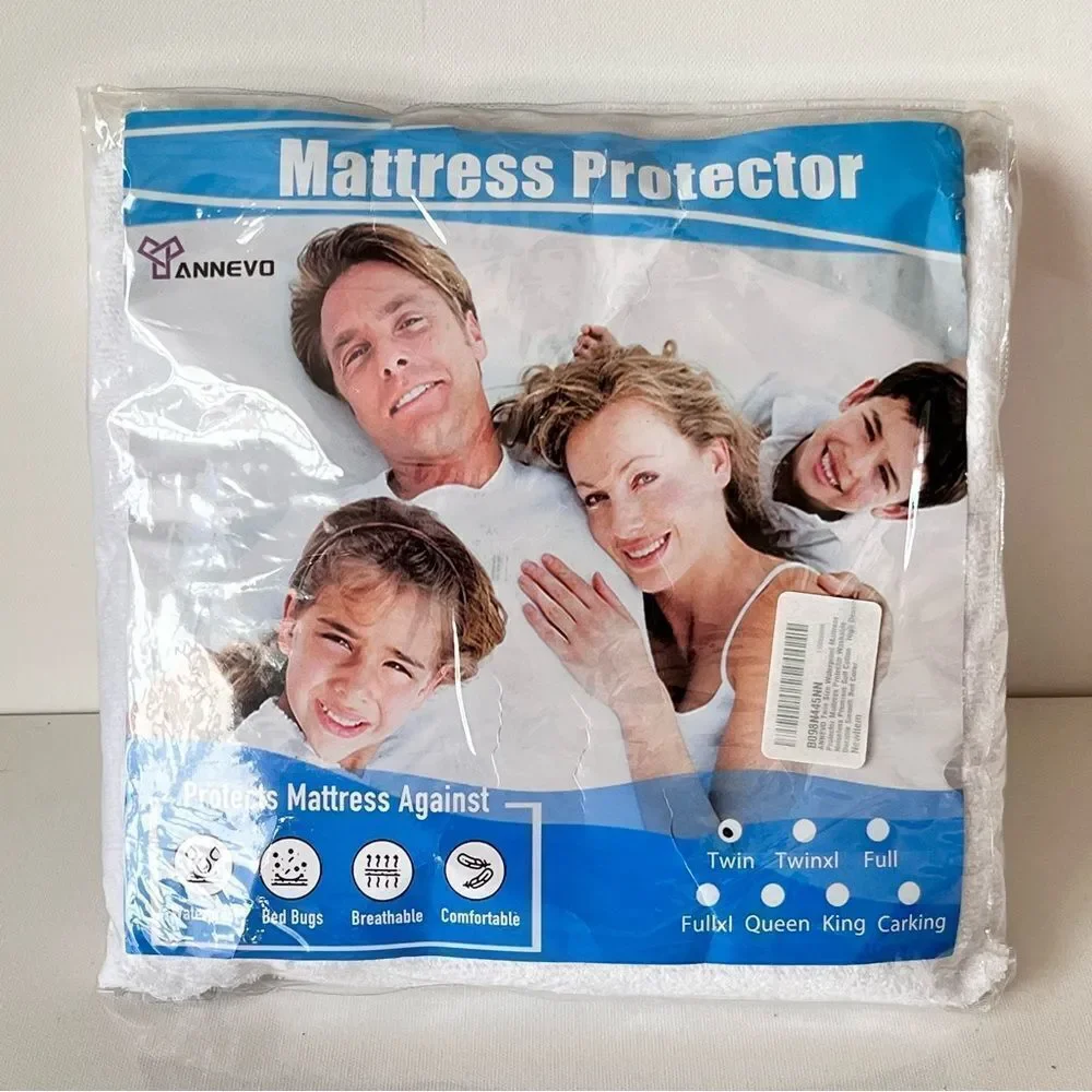 ANNEVO Twin Size Waterproof Mattress Protector